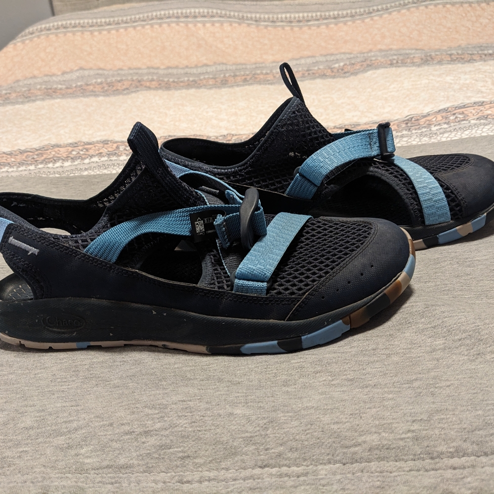 Chaco Women's Sandals in Navy And Sky Blues - Picture 5 of 6